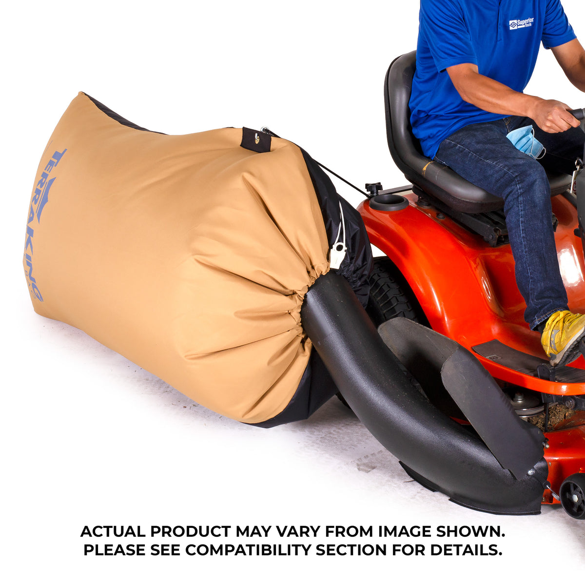 Husqvarna Tractor Seat Cover Riding Mower Accessories Orange/Gray